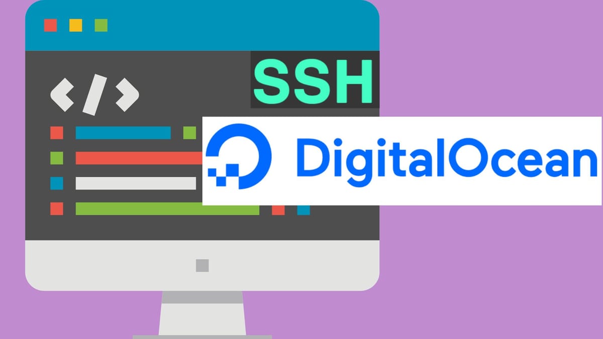 Connect DigitalOcean droplets with SSH